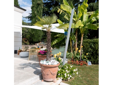 Alu-SimplE - Maszt do żagli przeciwsłonecznych, Zmienna wysokość