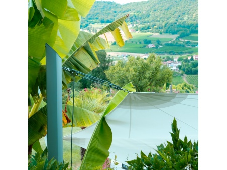 Alu-SimplE - Maszt do żagli przeciwsłonecznych, Zmienna wysokość