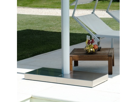 Maistra designerska altana aluminiowa z przesuwanym dachem