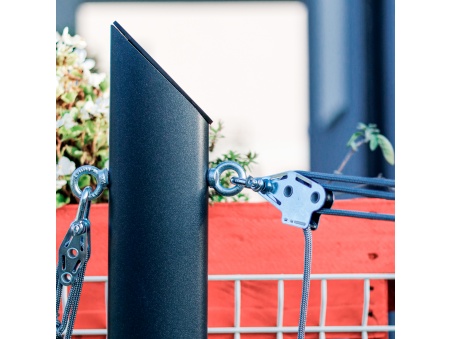 Ulisse: Stalowy Maszt do żagli Zacieniających