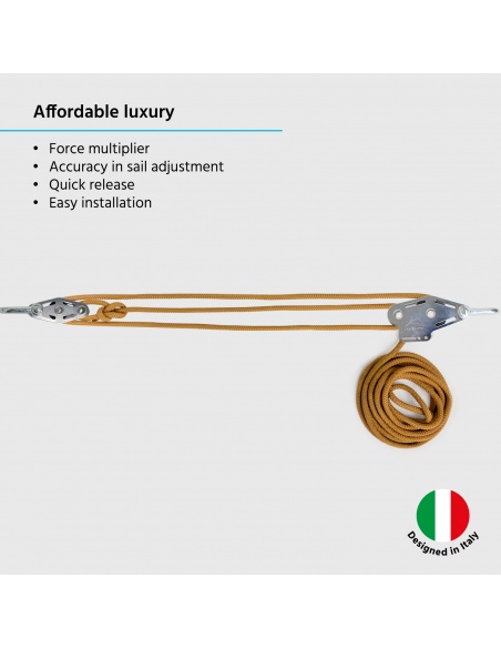 Muscle Pole: dodatkowy zestaw do masztów żaglowych przeciwsłonecznych Muscle x3