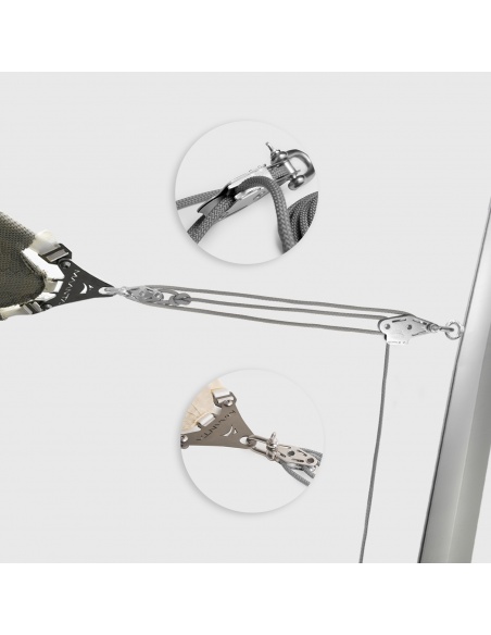 Muscle Pole: dodatkowy zestaw do masztów żaglowych przeciwsłonecznych Muscle x3