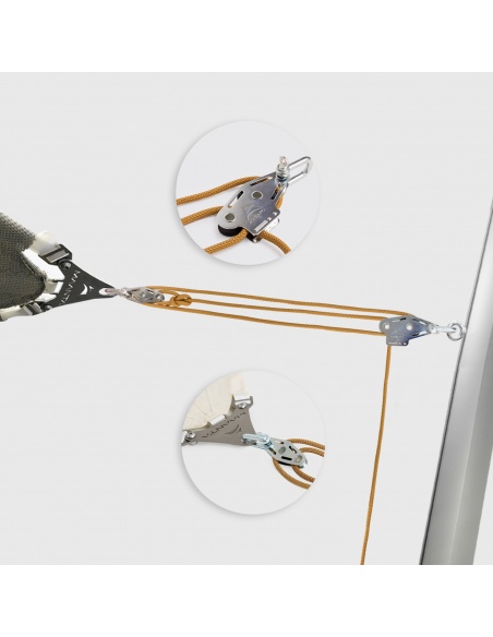 Muscle Pole: dodatkowy zestaw do masztów żaglowych przeciwsłonecznych Muscle x3