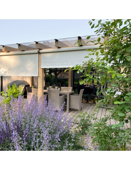 Reef Roll - Markiza pionowa z kablami bocznymi w zestawie - STANDARD