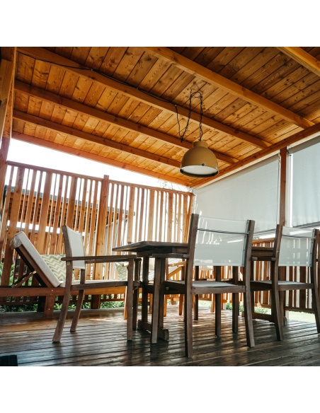 Reef Roll - Markiza pionowa z kablami bocznymi w zestawie - STANDARD