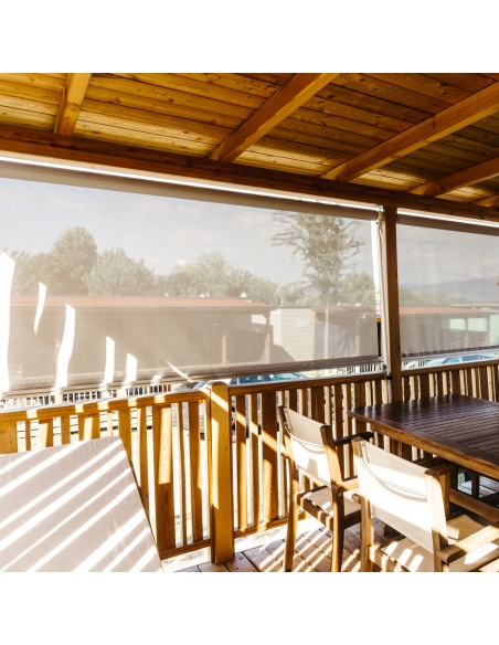 Reef Roll - Markiza pionowa z kablami bocznymi w zestawie - STANDARD