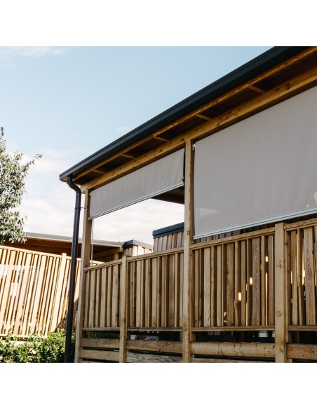 Reef Roll - Markiza pionowa z kablami bocznymi w zestawie - STANDARD