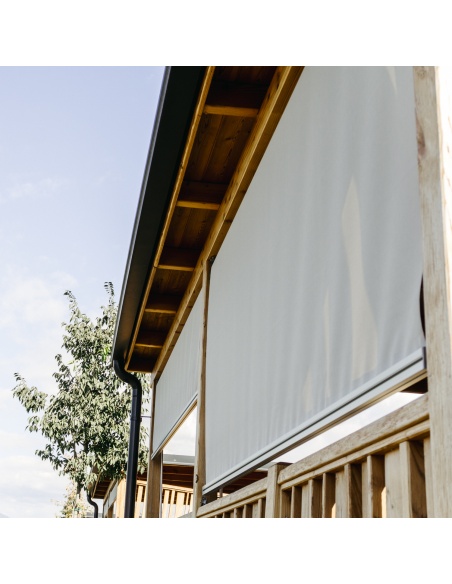 Reef Roll - Markiza pionowa z kablami bocznymi w zestawie - STANDARD