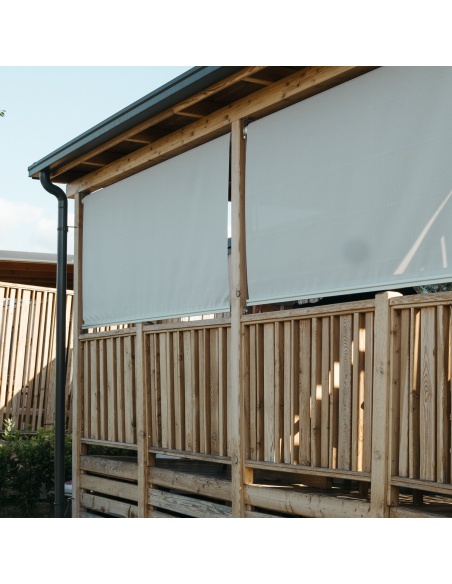 Reef Roll - Markiza pionowa z kablami bocznymi w zestawie - STANDARD