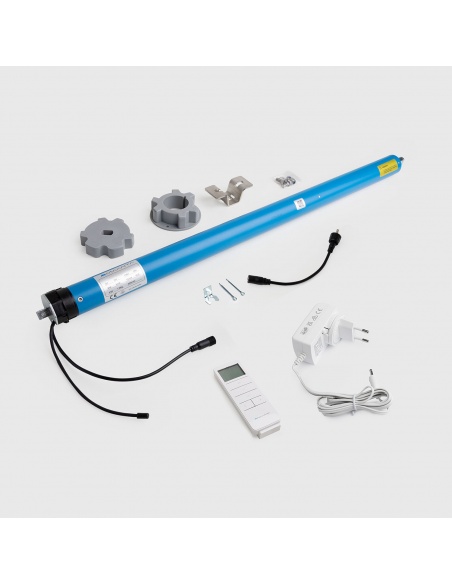 Zestaw silnika + ładowarka 12 V + pilot do markiz opuszczanych