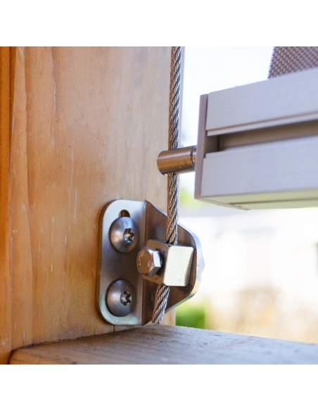 Reef Roll - Markiza pionowa z kablami bocznymi w zestawie - STANDARD