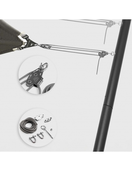 EZ Muscle x3 Pole: Zestaw napinający do żagli | Maanta