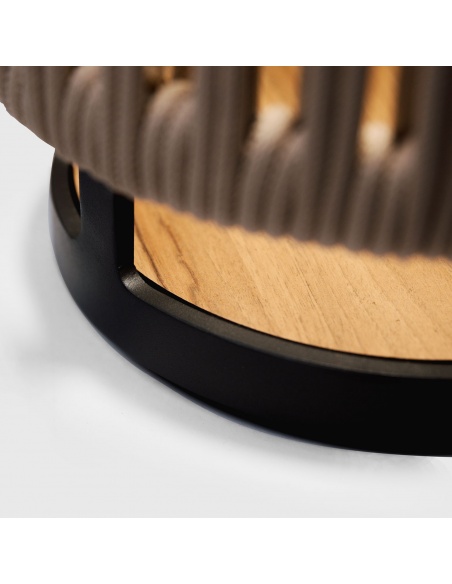 ROPE Light: Zewnętrzna Lampa z Plecionej Liny | Maanta