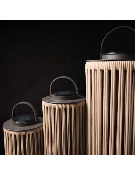 ROPE Light: Zewnętrzna Lampa z Plecionej Liny | Maanta