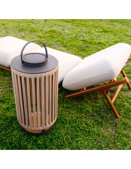 ROPE Light: Zewnętrzna Lampa z Plecionej Liny | Maanta