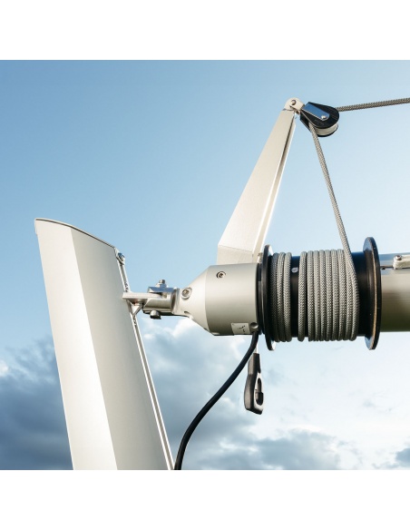 Alu Simple: Maszt do Twojego Zwijanego Żagla z Napędem Zefira