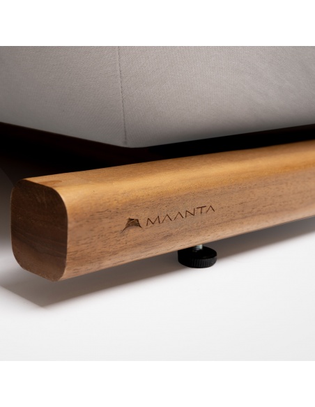 Tuga: leżak z drewna tekowego Unikalny Morski Design