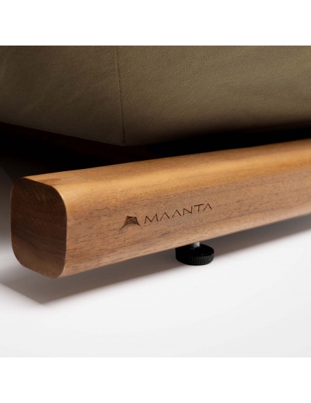 Tuga: leżak z drewna tekowego Unikalny Morski Design