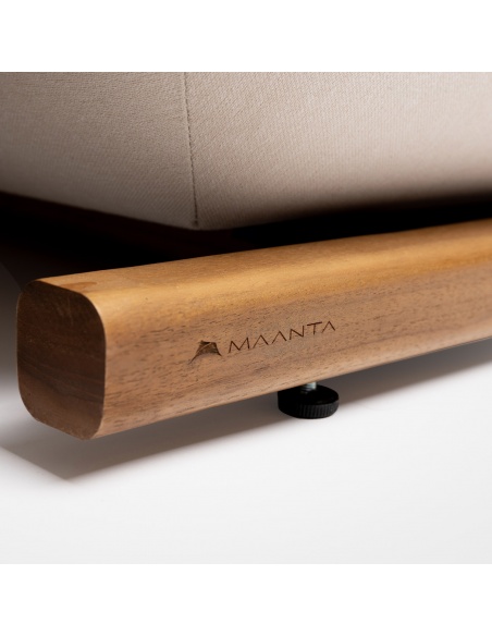 Tuga: leżak z drewna tekowego Unikalny Morski Design