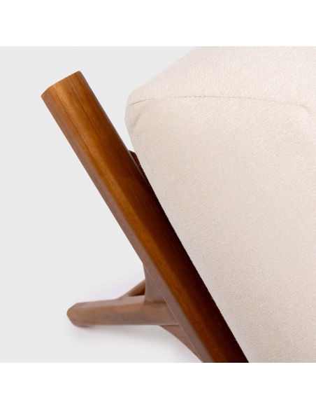 Tuga: leżak z drewna tekowego Unikalny Morski Design