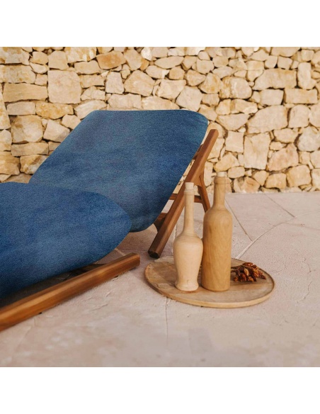 Tuga: leżak z drewna tekowego Unikalny Morski Design