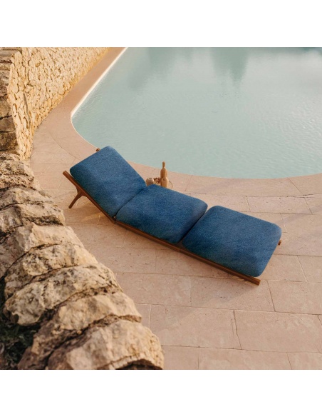 Tuga: leżak z drewna tekowego Unikalny Morski Design