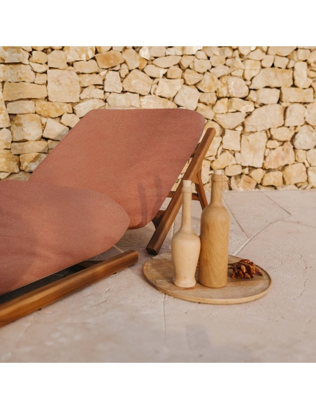 Tuga: leżak z drewna tekowego Unikalny Morski Design