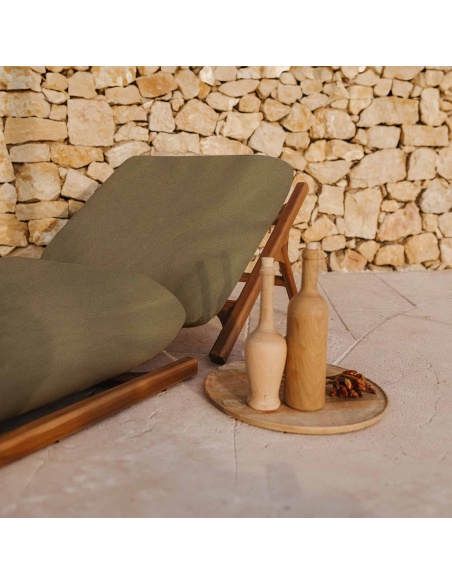 Tuga: leżak z drewna tekowego Unikalny Morski Design