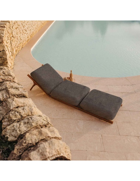 Tuga: leżak z drewna tekowego Unikalny Morski Design