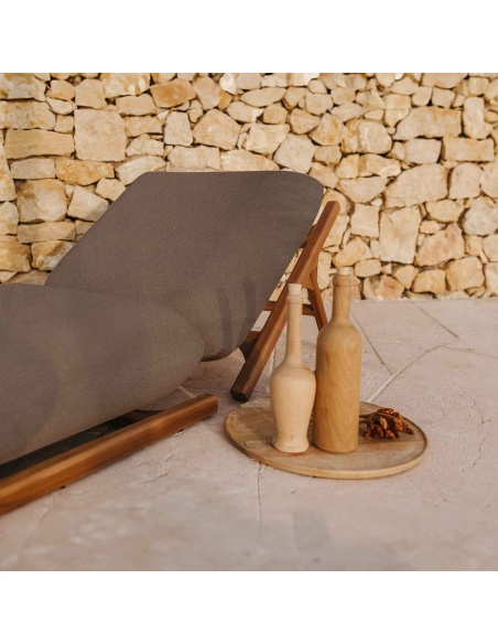 Tuga: leżak z drewna tekowego Unikalny Morski Design