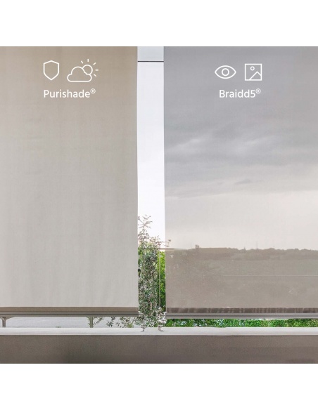 Reef Roll - Markiza pionowa z kablami bocznymi - Na Wymiar