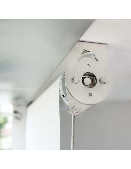 Reef Roll - Markiza pionowa z kablami bocznymi - Na Wymiar