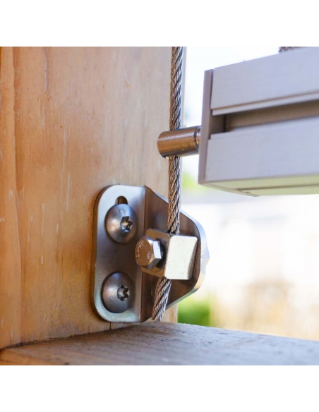 Reef Roll - Markiza pionowa z kablami bocznymi - Na Wymiar