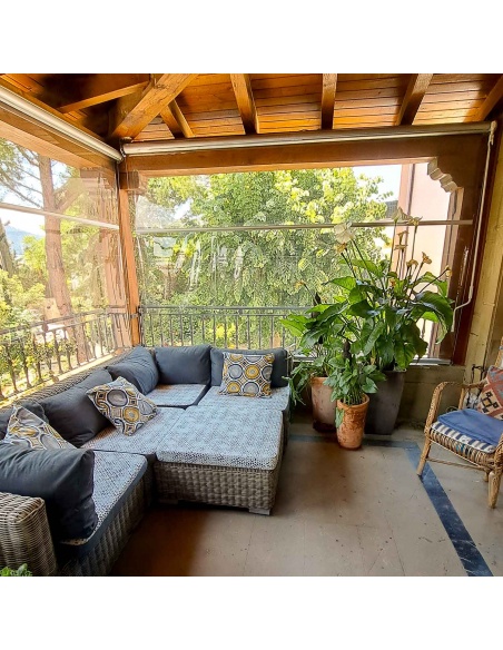 Easy Clear: Markiza Pionowa Przezroczysta PVC