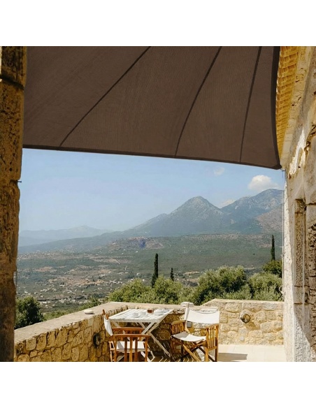 Solaria Przeciwsłoneczny - Nasz najlepszy żagiel  przewiewny, krój radialny