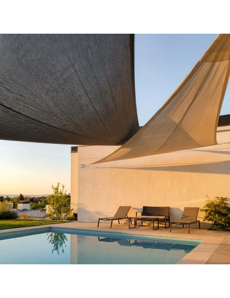 Solaria Przeciwsłoneczny - Nasz najlepszy żagiel  przewiewny, krój radialny