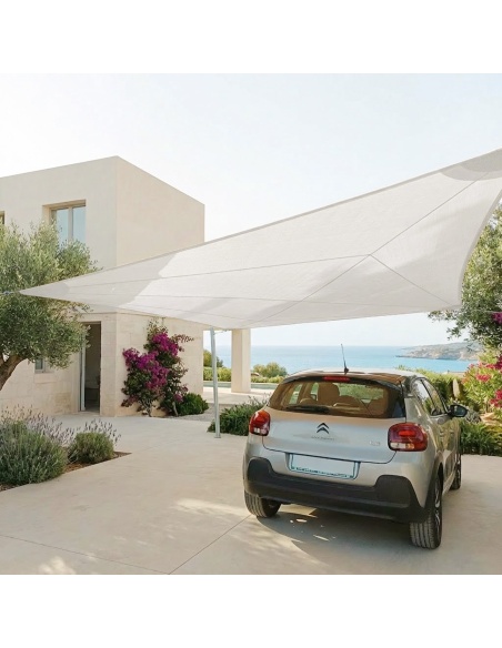 Solaria Przeciwsłoneczny - Nasz najlepszy żagiel  przewiewny, krój radialny