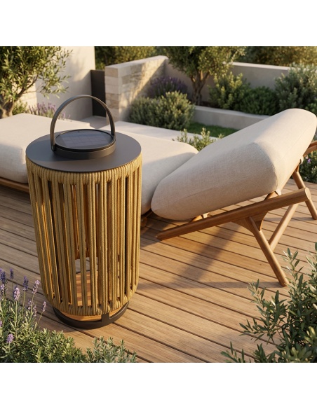 Marinea: Lampa zewnętrzna z plecionej liny