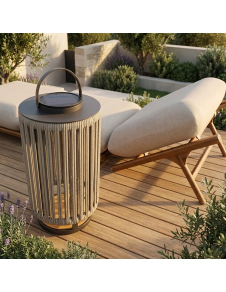 Marinea: Lampa zewnętrzna z plecionej liny