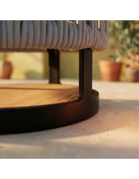 Marinea: Lampa zewnętrzna z plecionej liny