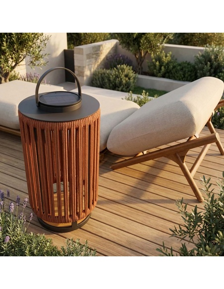 Marinea: Lampa zewnętrzna z plecionej liny