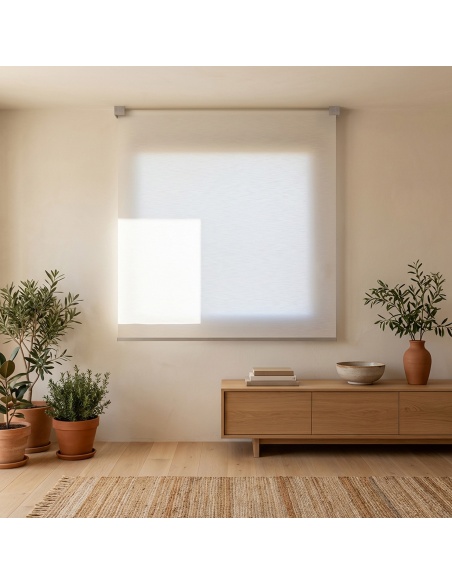 Kyma: roleta z falowaną płytą designerską