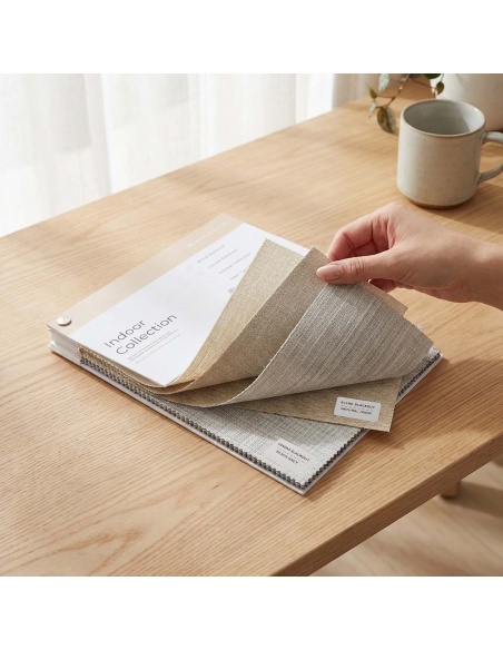 Kyma: roleta z falowaną płytą designerską