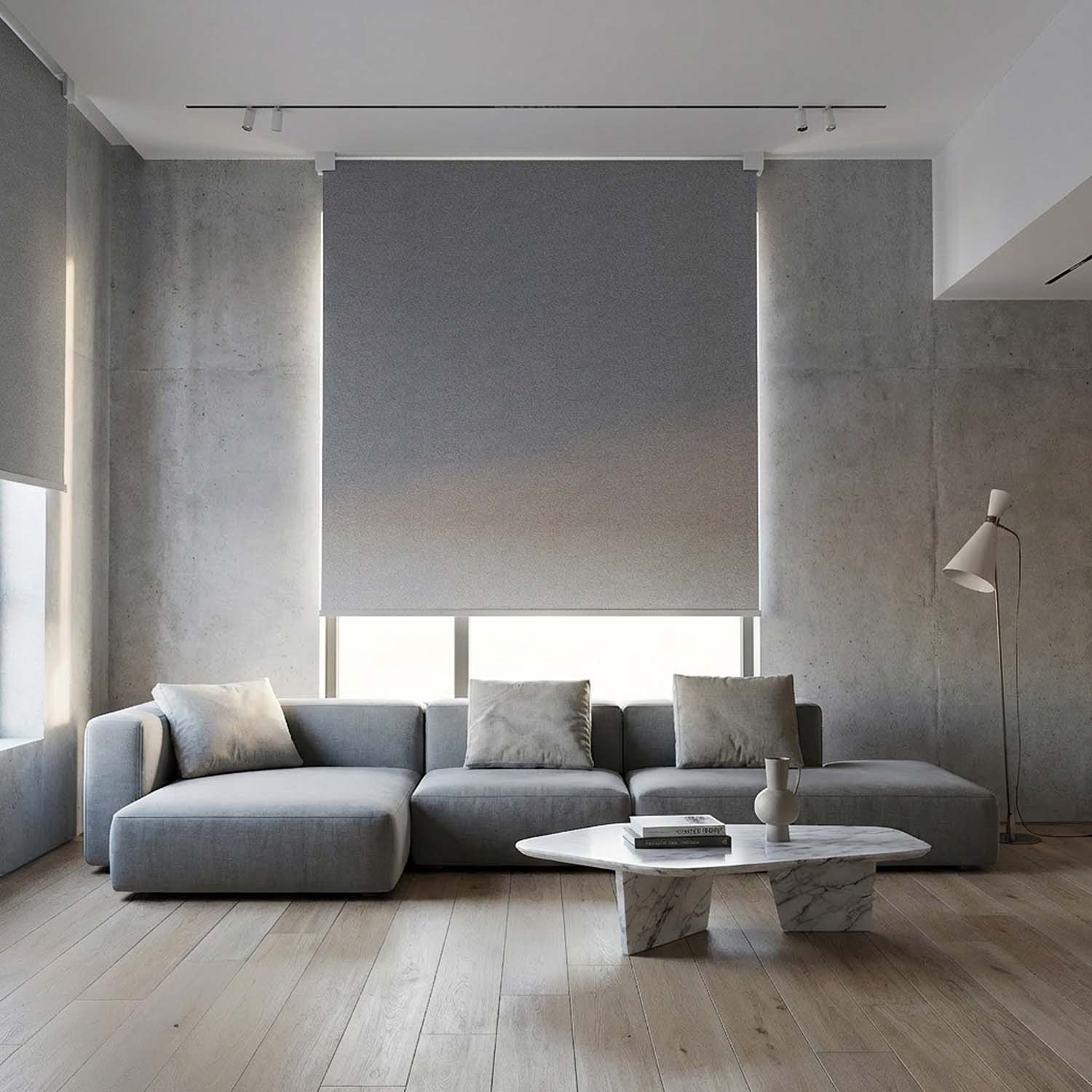 Recta: roleta z geometryczną płytą designerską 2