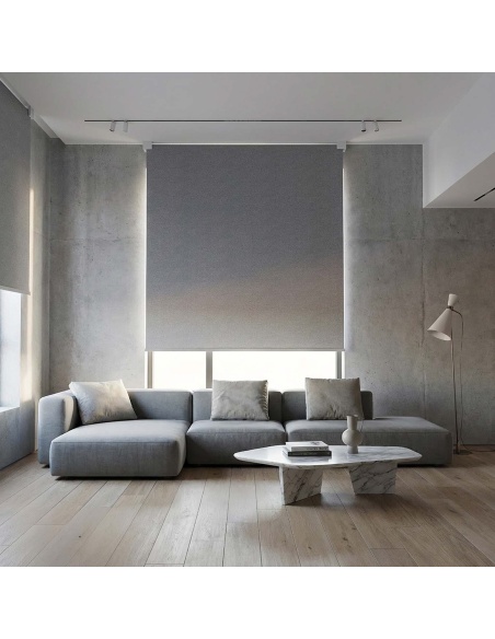 Recta: roleta z geometryczną płytą designerską