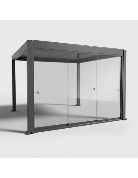 Przesuwne przeszklenia do Lyra T6 - Pergola zamknięta szkłem