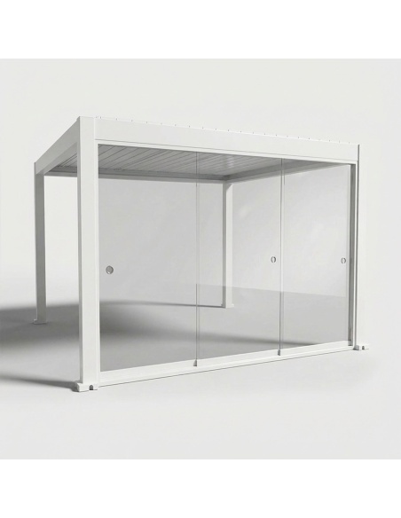 Przesuwne przeszklenia do Lyra T6 - Pergola zamknięta szkłem
