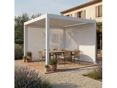 Manual Zip Screen - Roleta ZIP do pergoli Lyra T6