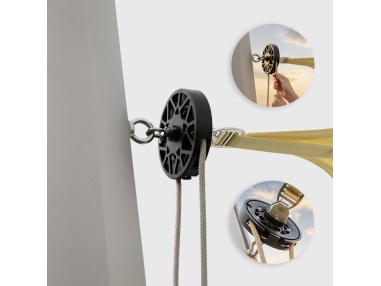 EZ Furl: Uniwersalny System Zwijania Żagli Przeciwsłonecznych