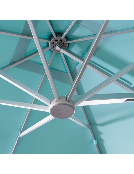 Cygnus: Parasol z Bocznym Ramieniem Cantilever Push-Open